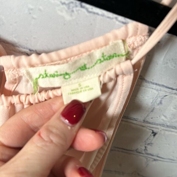 🌸 Staring at Stars Pale Pink Tank Top - Size Small - Picture 5 of 6